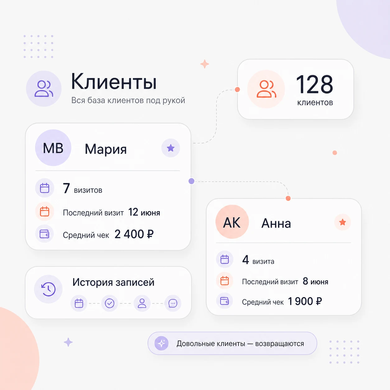 База клиентов в Тайми